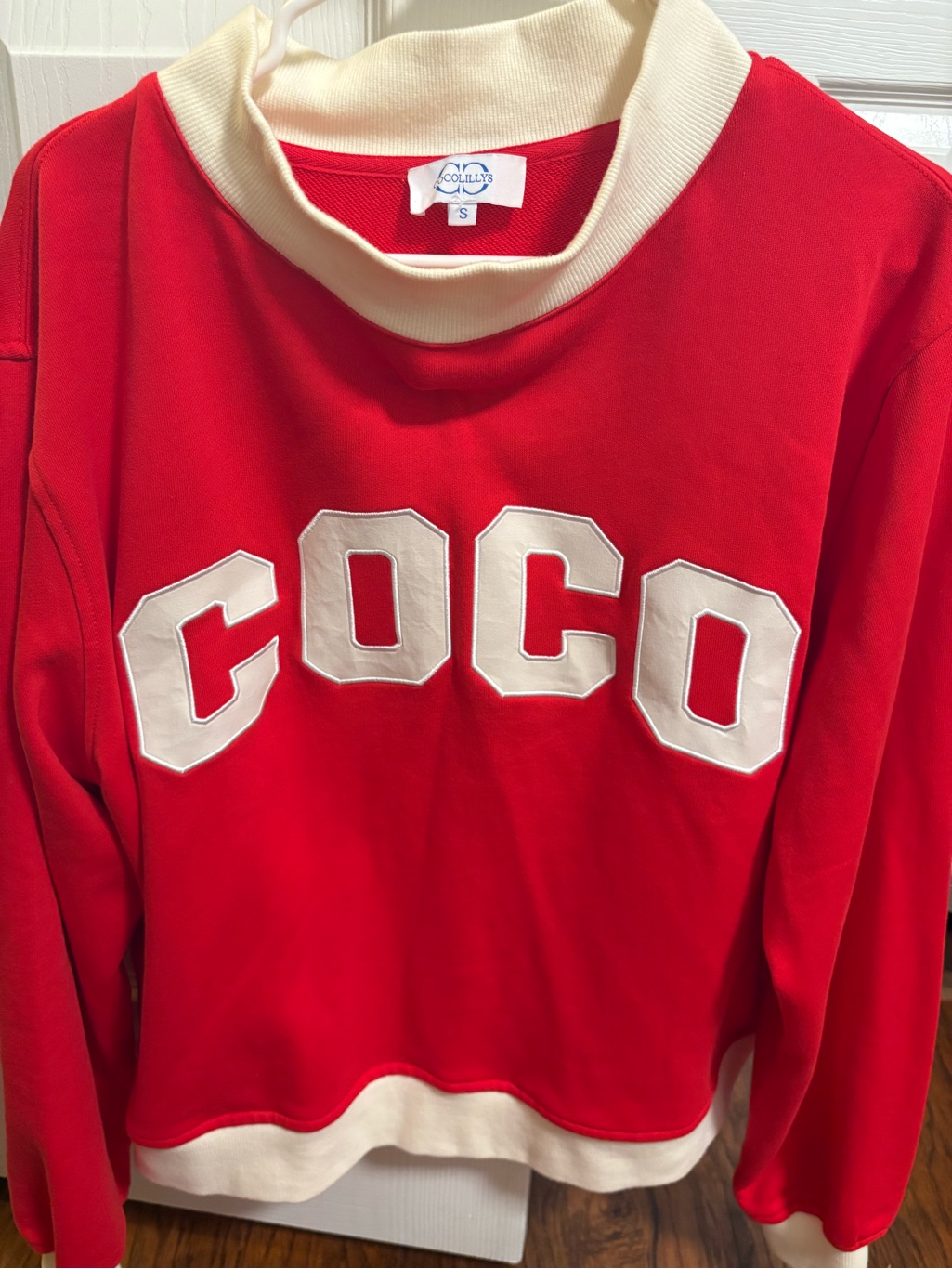 Oversized Sweatshirt And Shorts Cherry Red